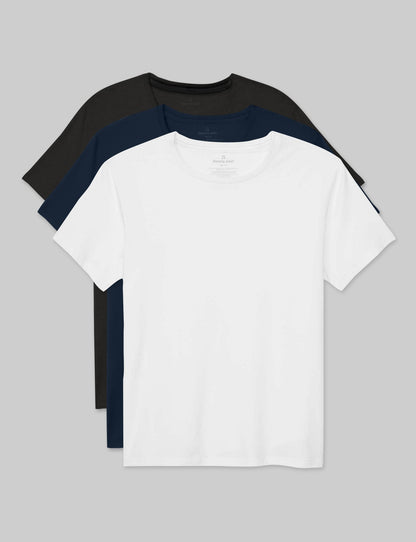 Men's Second Skin Crew Neck Tee (3-Pack)