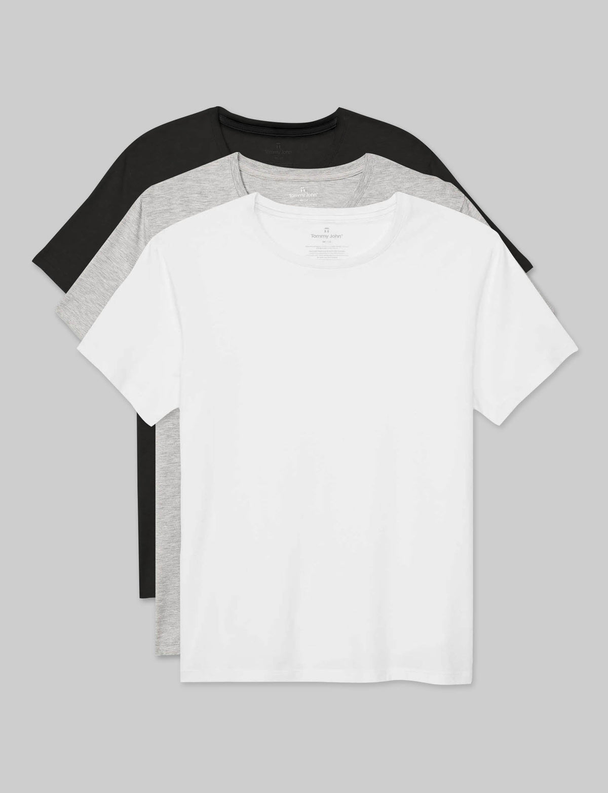 Men's Second Skin Crew Neck Tee (3-Pack)