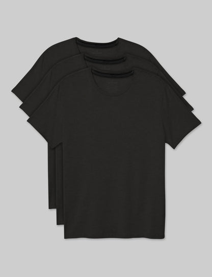 Men's Second Skin Crew Neck Tee (3-Pack)