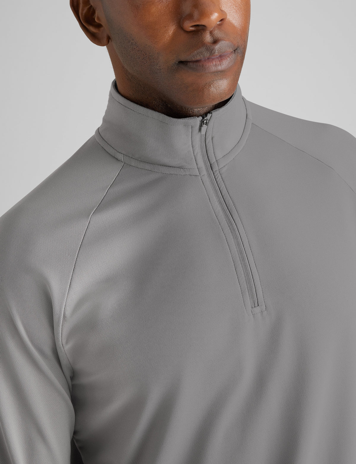 Men's Active Mesh Quarter Zip
