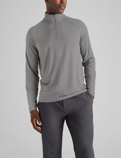 Men's Active Mesh Quarter Zip