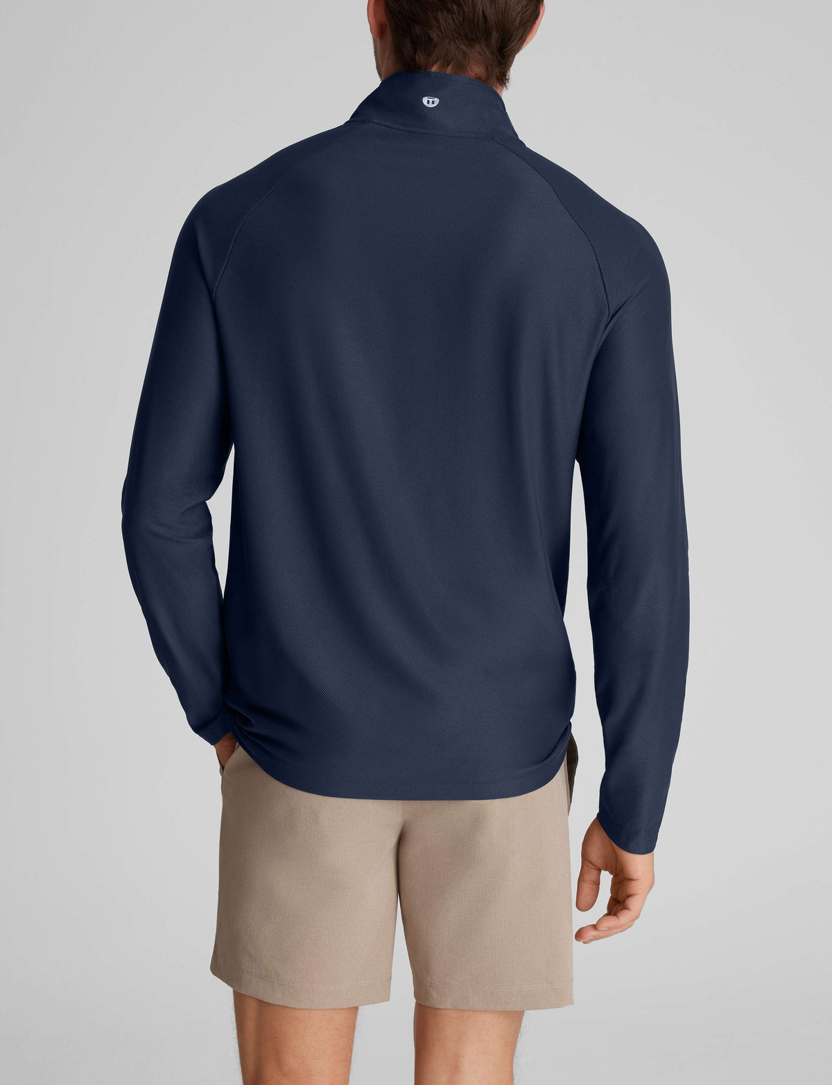 Men's Active Mesh Quarter Zip