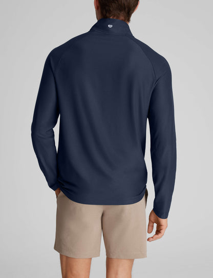 Men's Active Mesh Quarter Zip