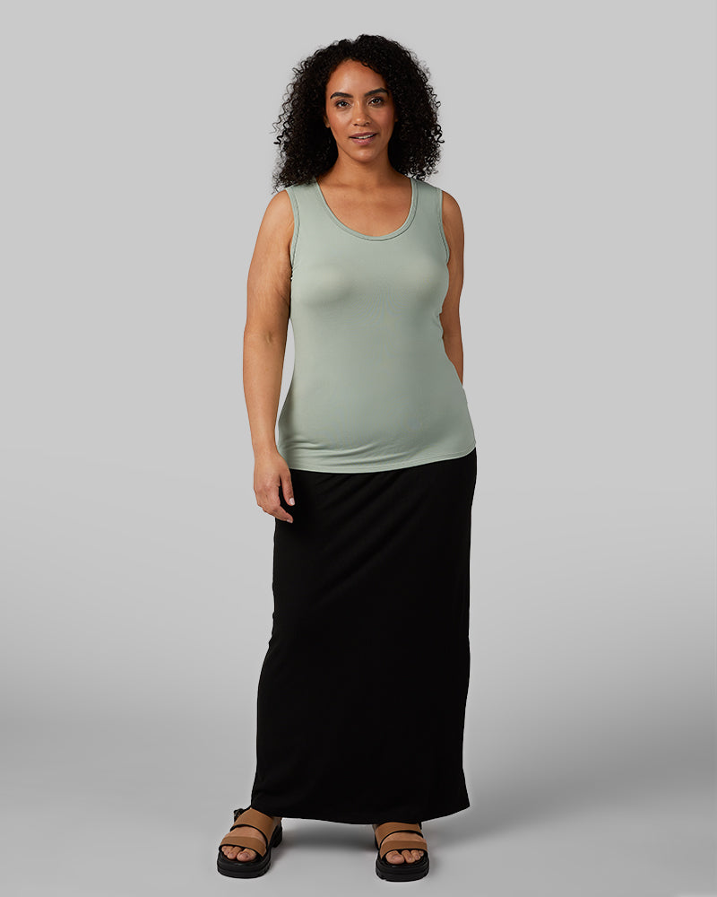 Women's Elara Ribbed Maxi Skirt