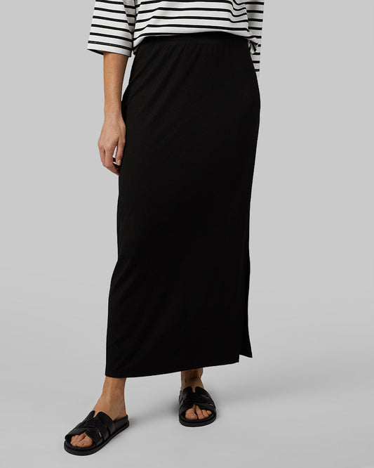 Women's Elara Ribbed Maxi Skirt