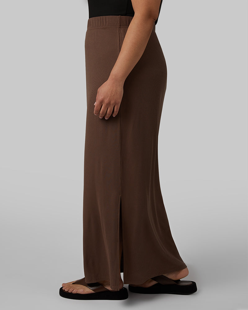 Women's Elara Ribbed Maxi Skirt