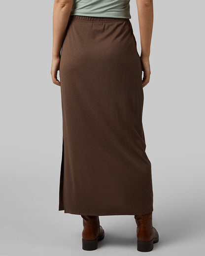 Women's Elara Ribbed Maxi Skirt