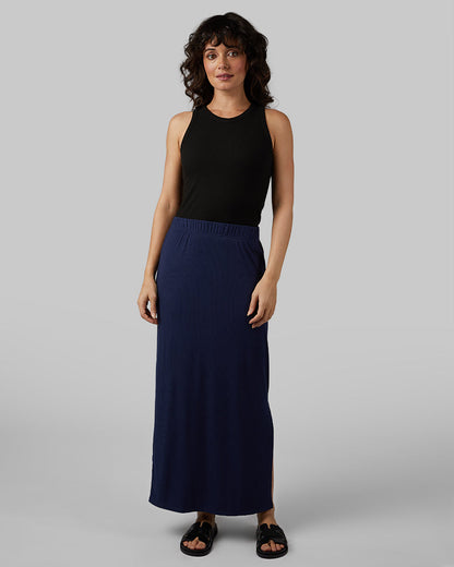 Women's Elara Ribbed Maxi Skirt