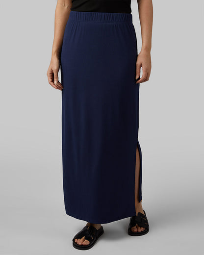 Women's Elara Ribbed Maxi Skirt
