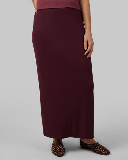 Women's Elara Ribbed Maxi Skirt