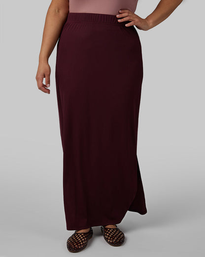 Women's Elara Ribbed Maxi Skirt