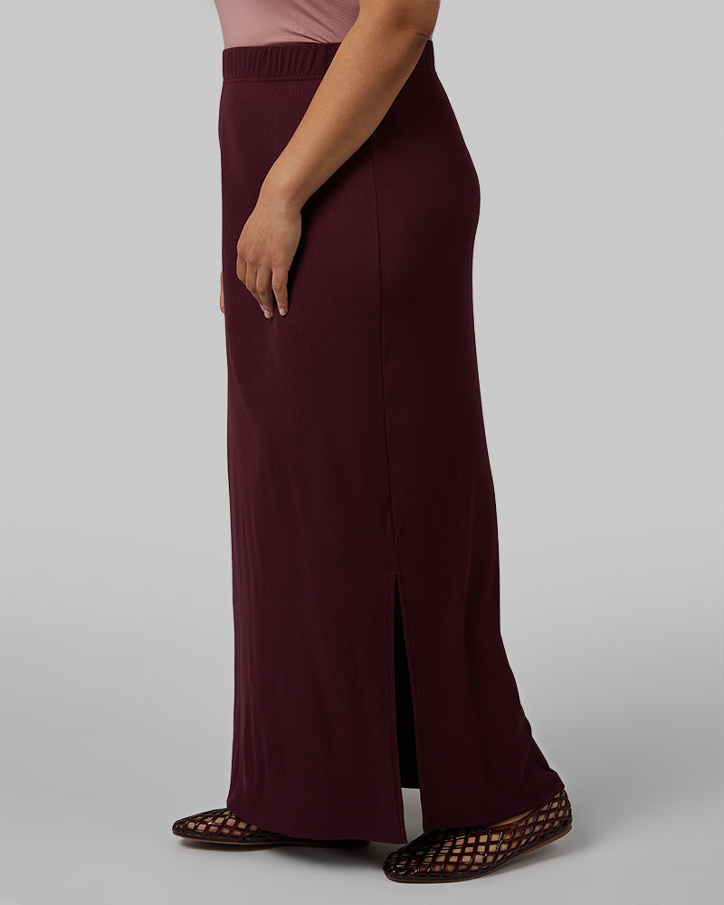 Women's Elara Ribbed Maxi Skirt