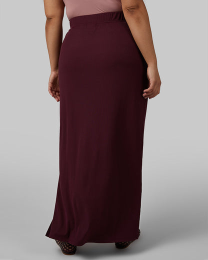 Women's Elara Ribbed Maxi Skirt